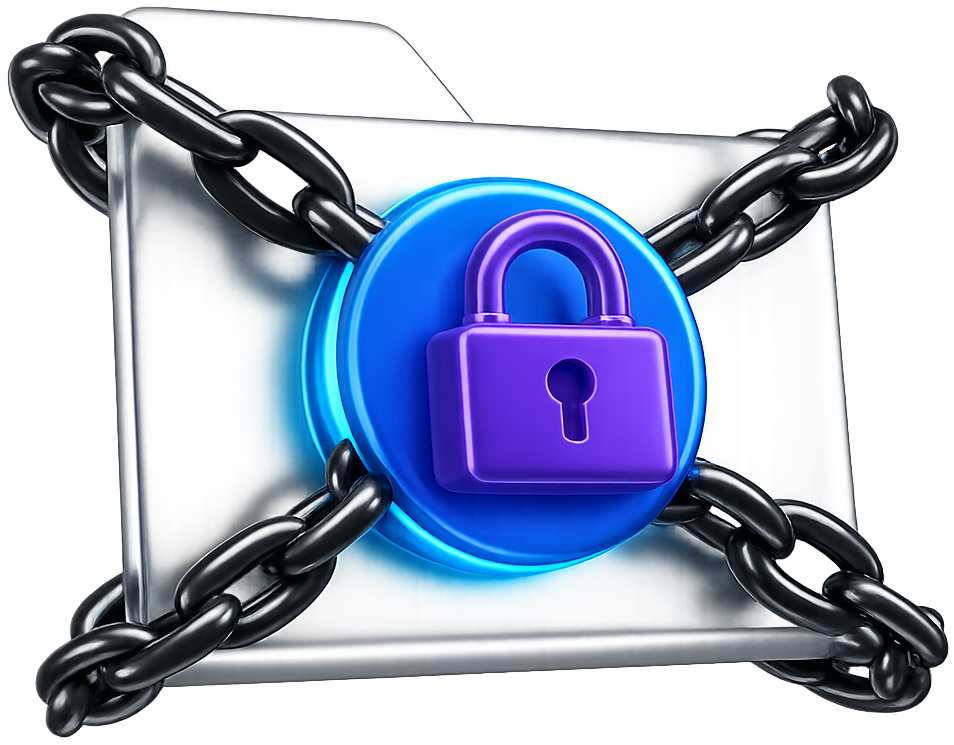 잠긴 폴더 보안 아이콘